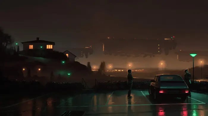 Simon Stålenhag analysis