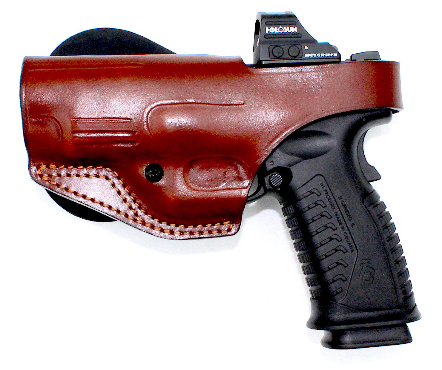 Rounded X-FER Light Bearing Ambidextrous IWB Kydex Holster