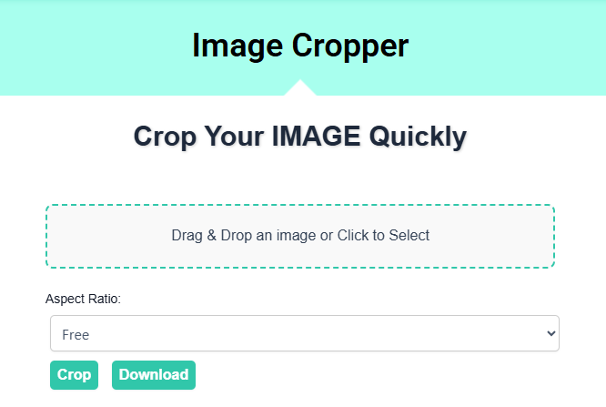 Image Cropper Tool