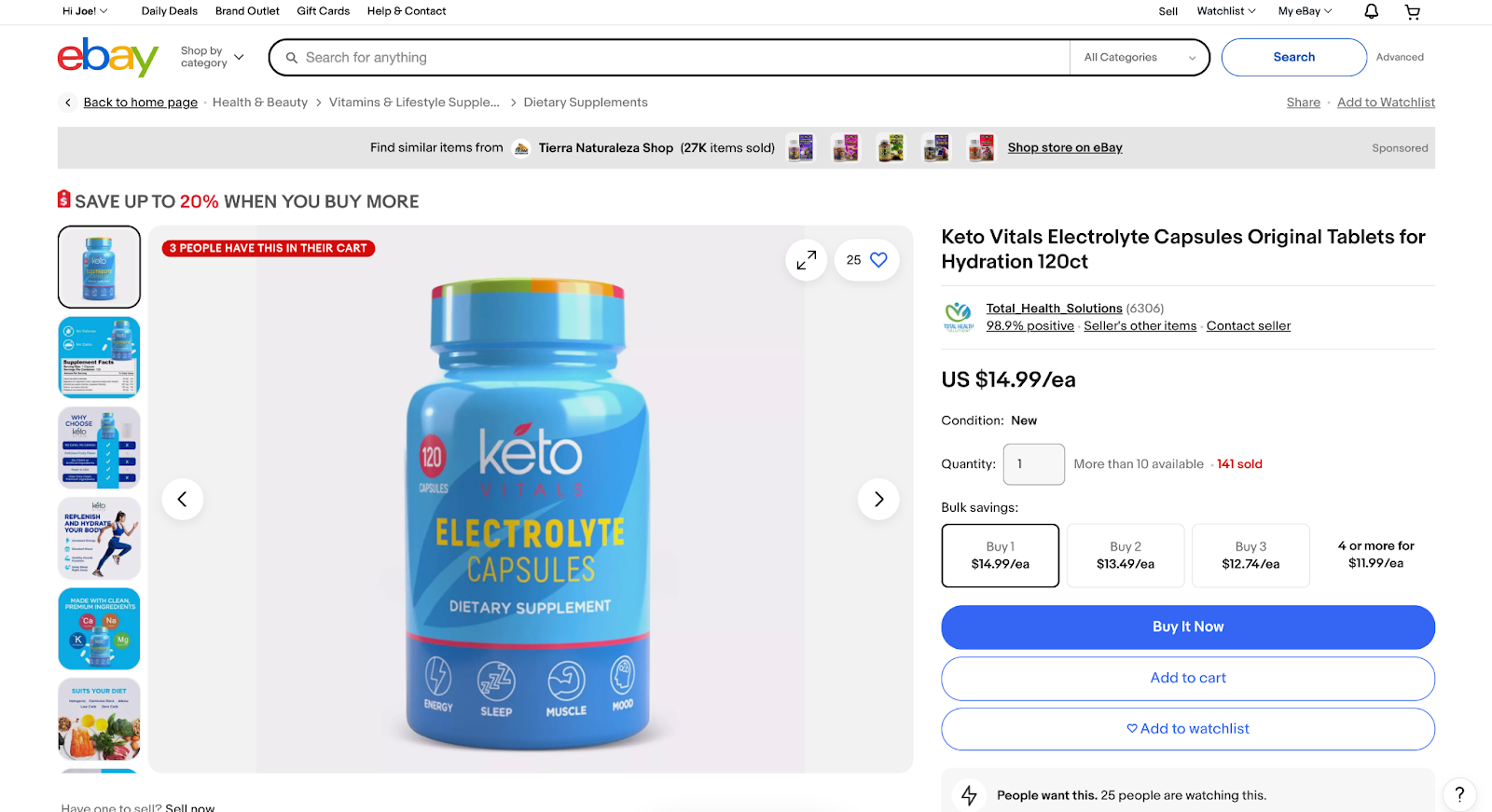 Electrolyte Tablets