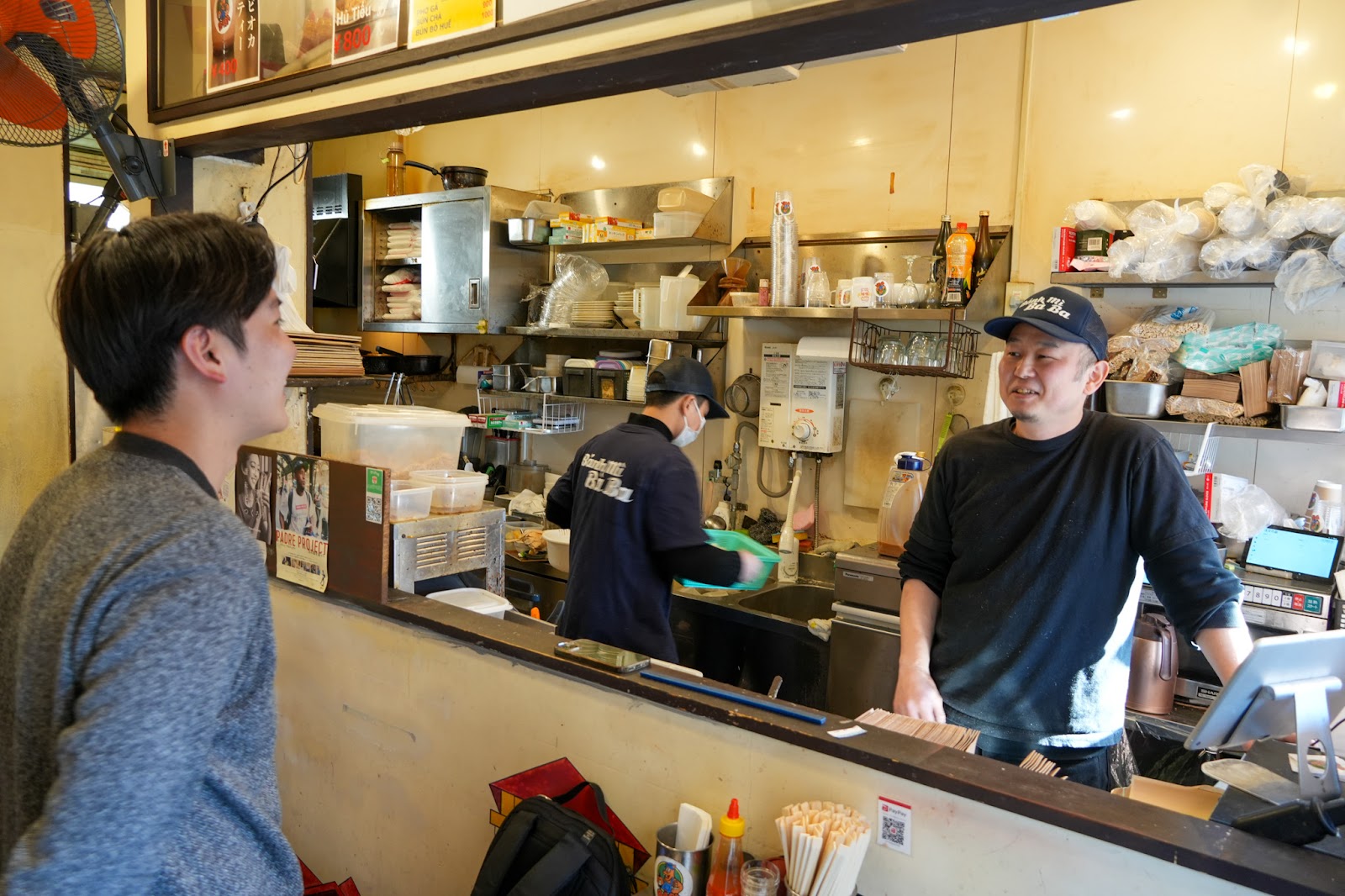 バインミーバーバーの店長・多和さん