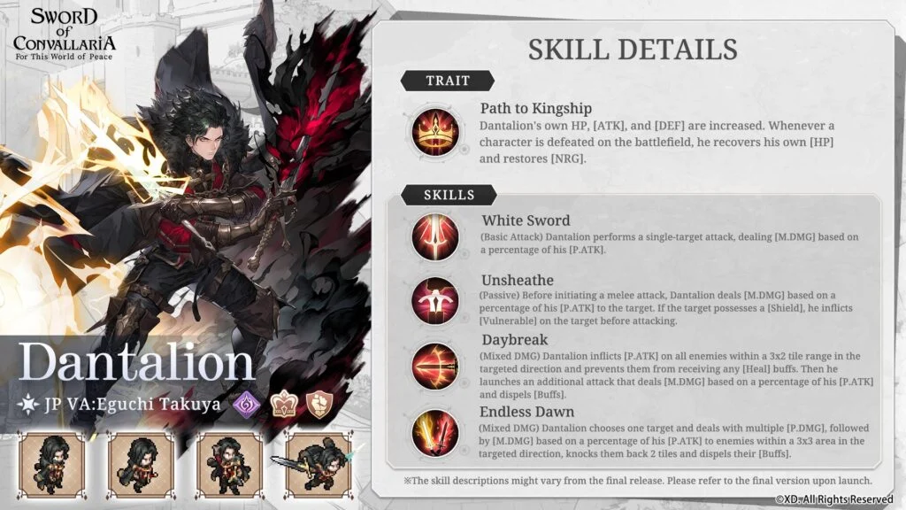 【Guia de iniciantes 】Sword of Convallaria - Tier List dos Personagens: quais são os melhores personagens para fortalecer seu time?