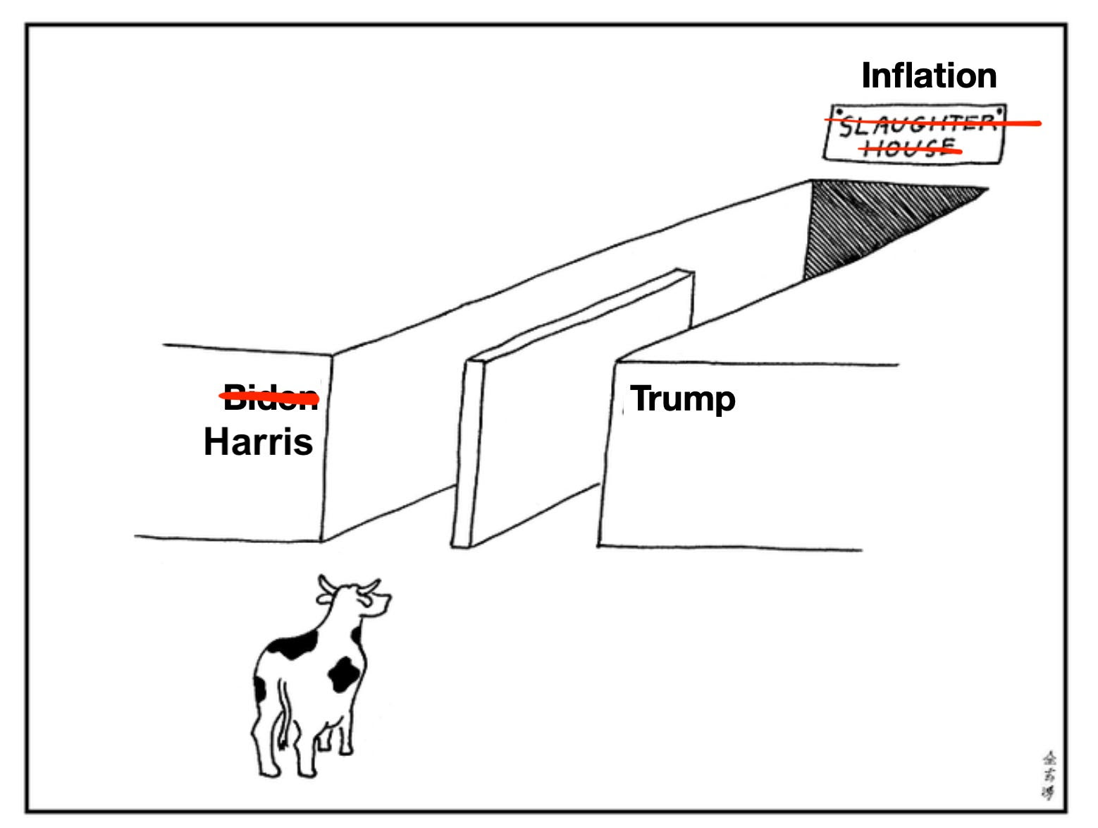 Alle wegen leiden naar inflatie.