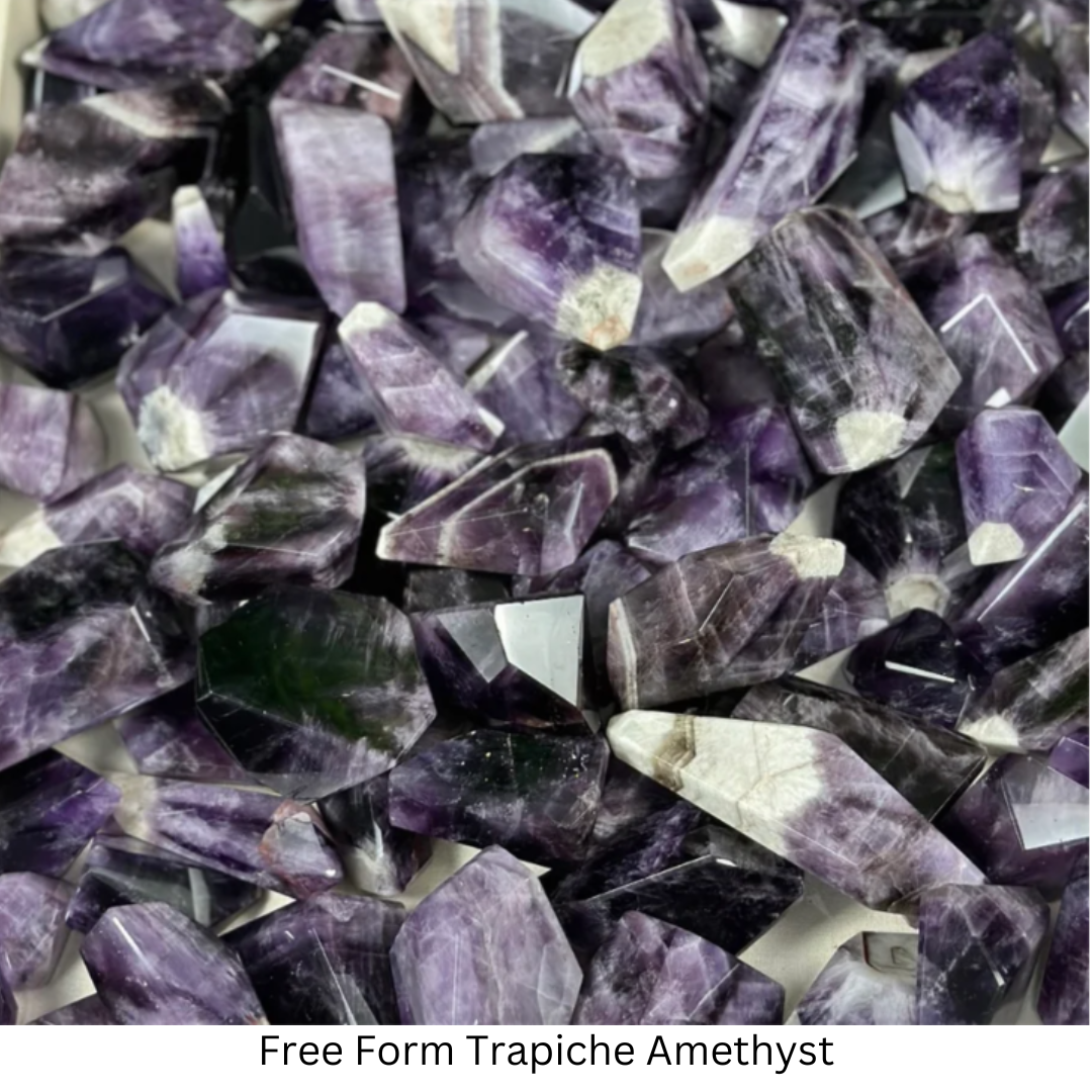 Free form trapiche amethyst