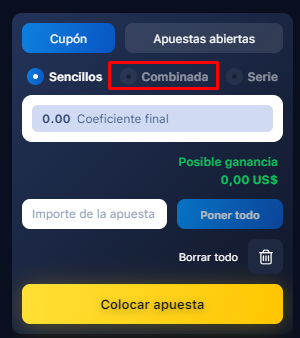 Personaliza tus jugadas con el constructor de apuestas de 1win. Combina mercados, crea estrategias únicas y maximiza tus posibilidades de ganar