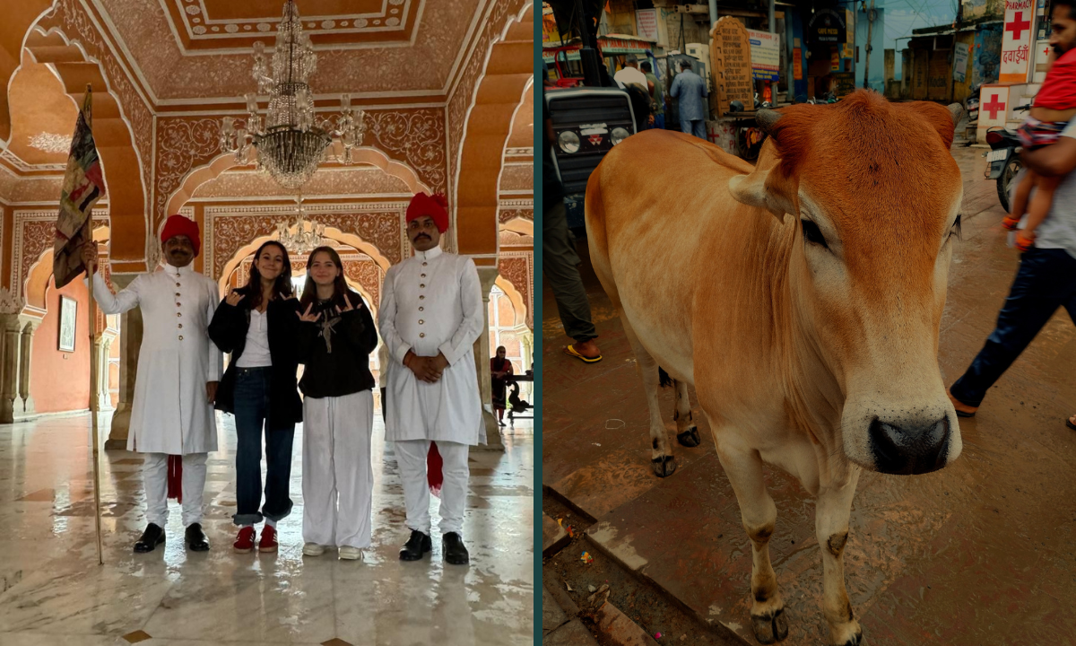 Ermitage exchange student in New Delhi India at the British School