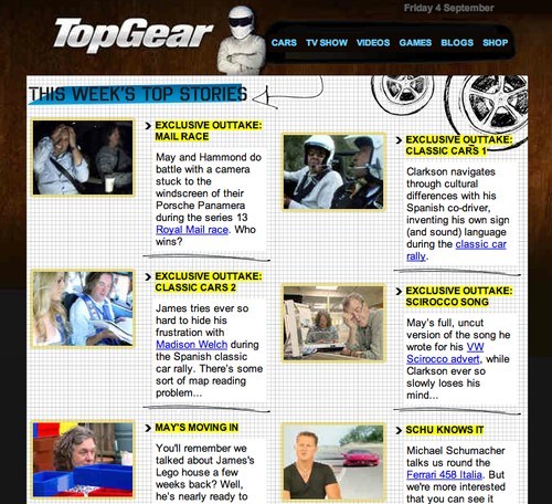 Newsletter Top Gear