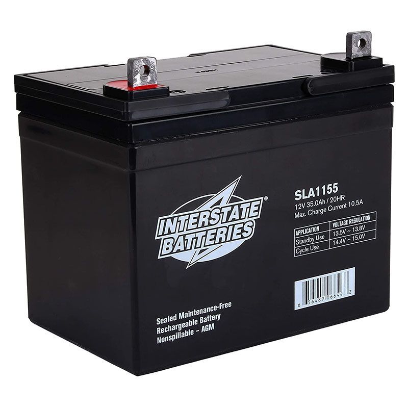 3 แบรนด์ที่ดีที่สุด Interstate Batteries SLA1155 Lawn Mower Replacement Battery