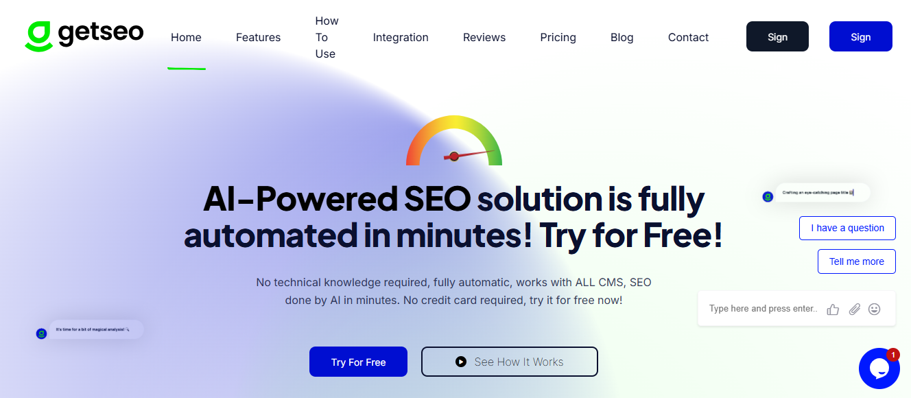 GET SEO AI Top AI Tools