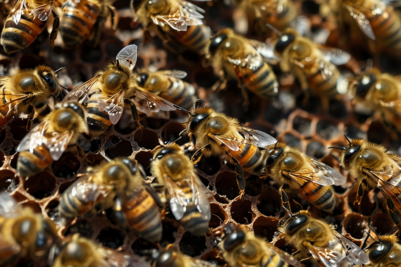 A Worker Bee Has a Mass of 0.00011