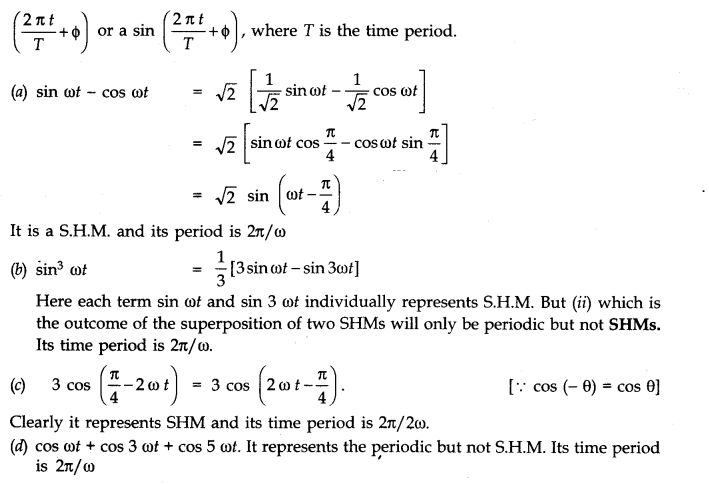 NCERT Solutions for Class 11 Physics Chapter 14 Oscillations Q4