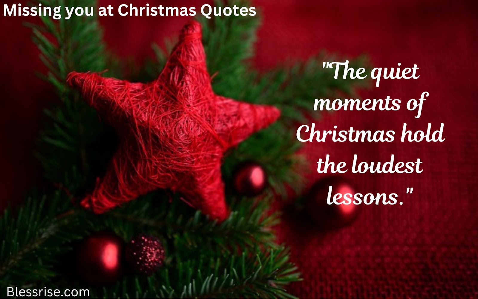 Heartfelt Christmas quotes