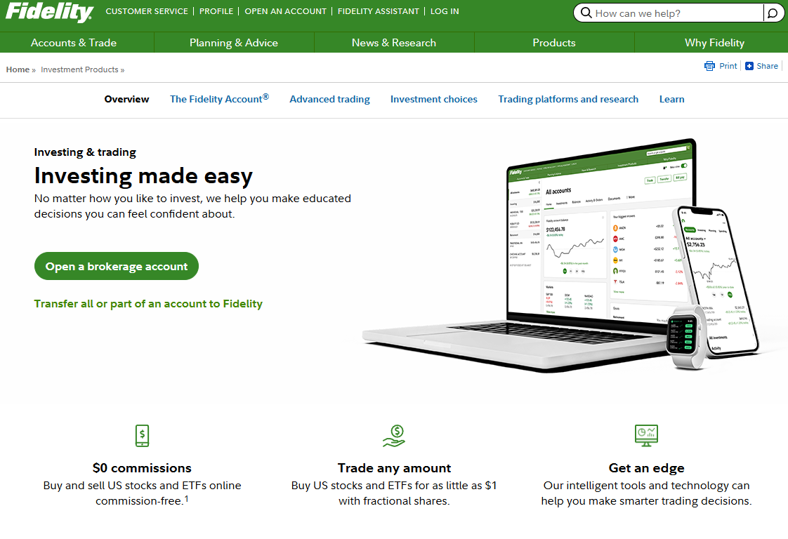 Fidelity Platform