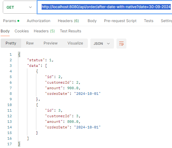 Use After Date in JPA Repository