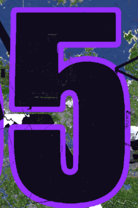 Another image of Xaero's world map with the last 555 logo almost repaired