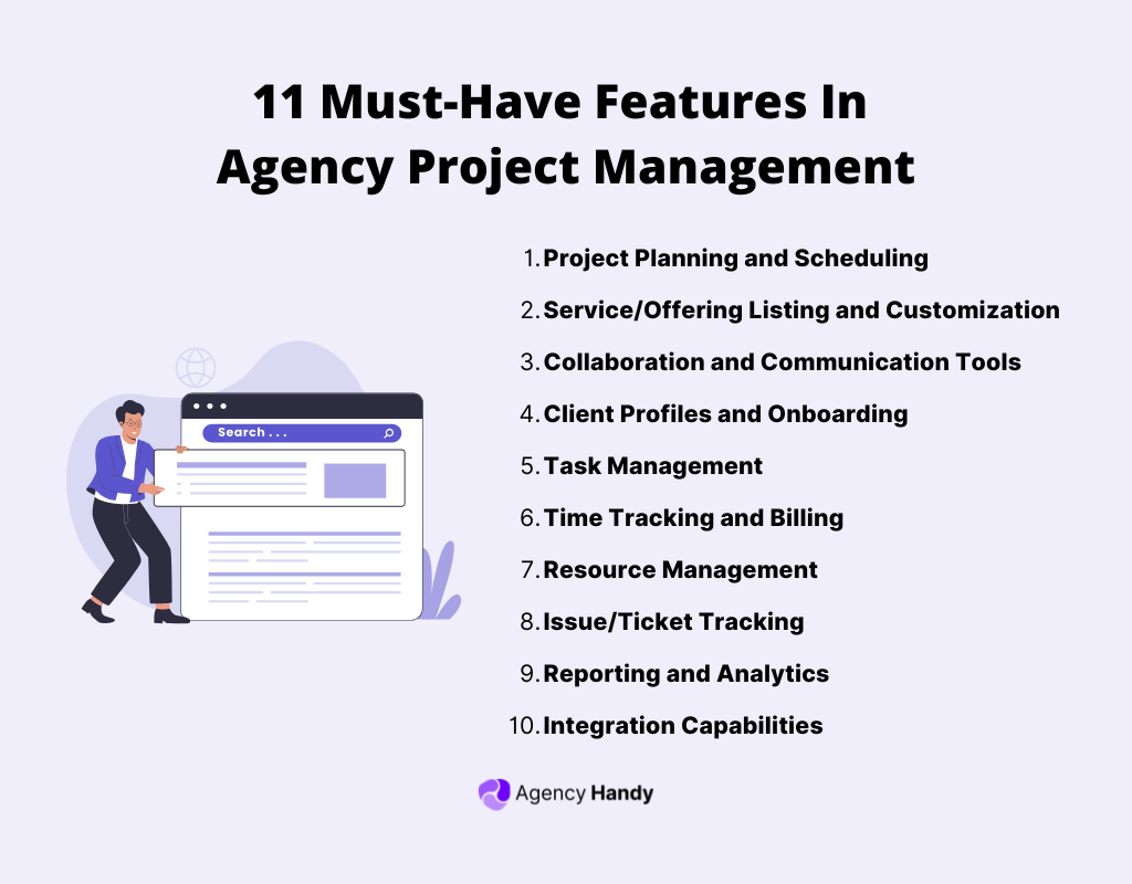 11 Must-Have Features In Agency Project Management