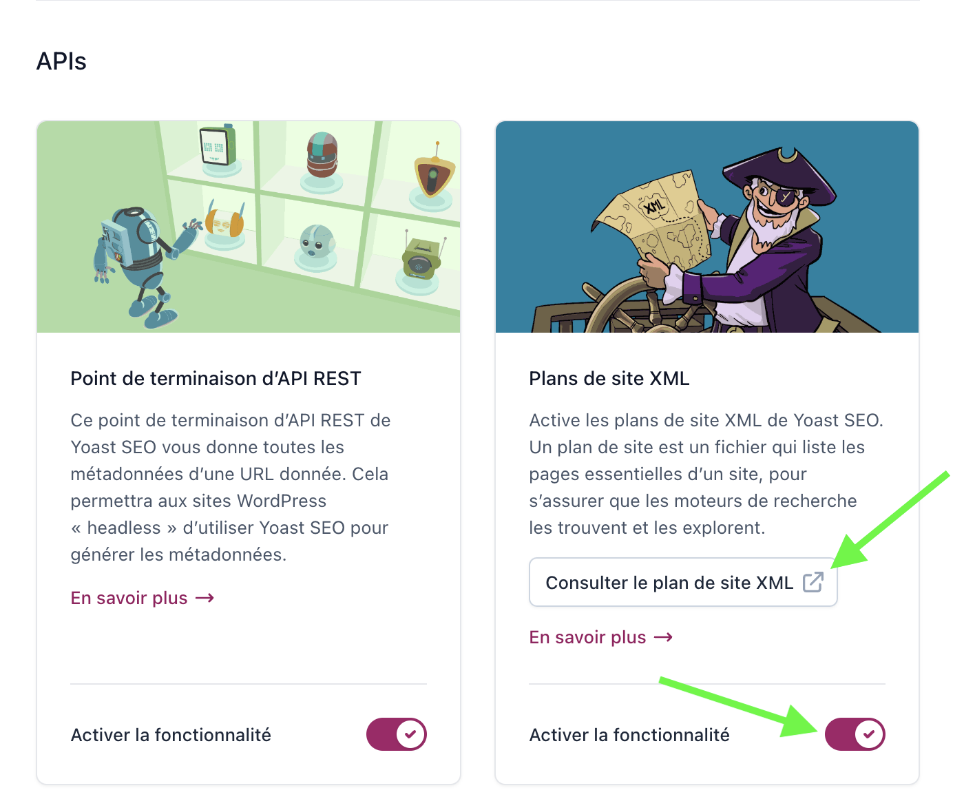 creer sitemap avec Yoast SEO pour Google