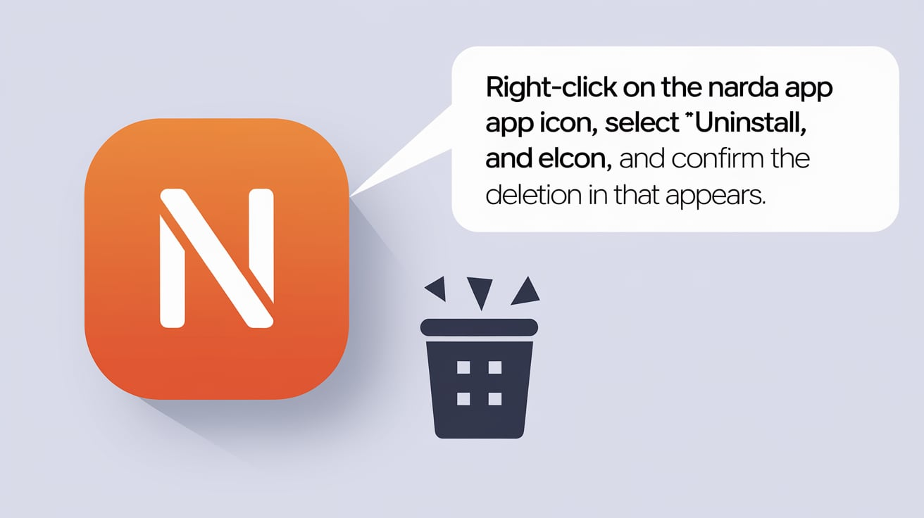 How to Delete Narda App on PC Computer