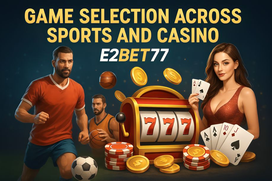Game Selection Across Sports And Casino