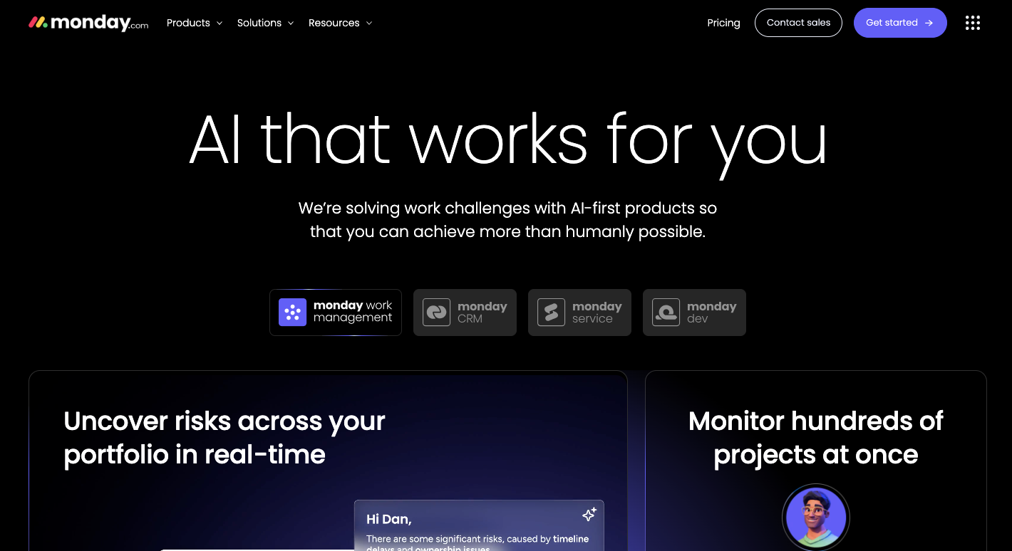 Monday.com: AI for Workflow Automation and Project Management