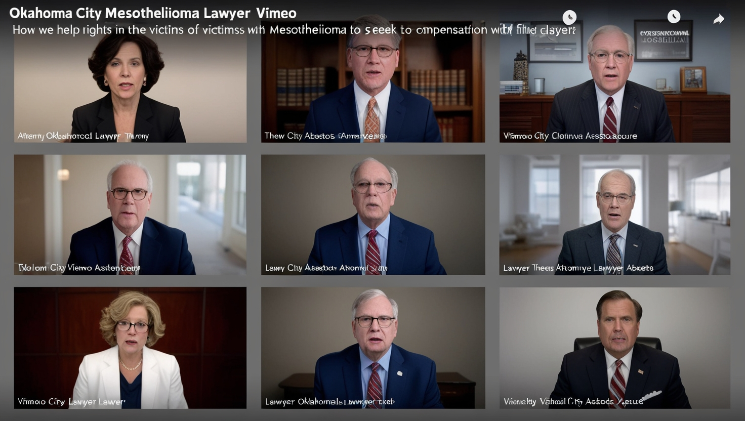 Oklahoma City Mesothelioma Lawyer Vimeo