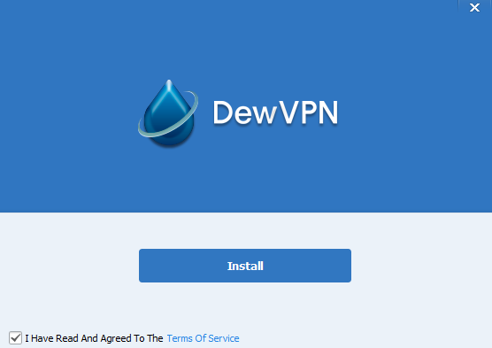 Install DewVPN on Windows PC