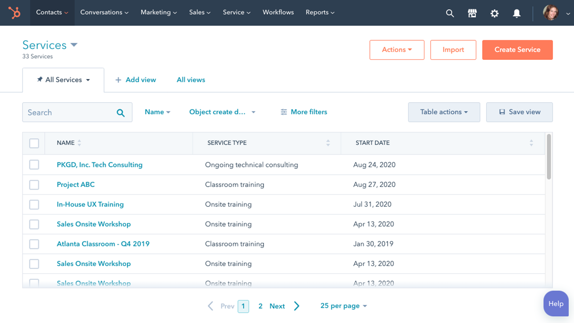 Lead Management system: HubSpot Sales Hub