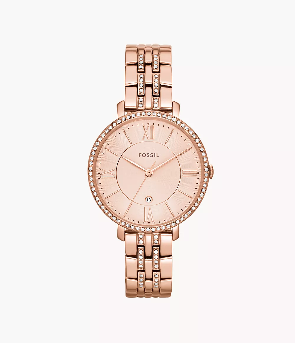 Fossil Jacqueline Rose Gold Watch