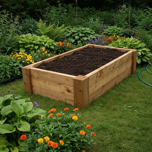 Building a Raised Garden Bed Together: A Joint Project