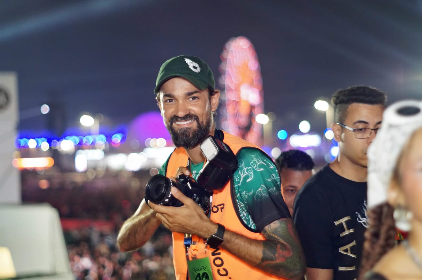 Fotógrafo Fotop no Rock in Rio