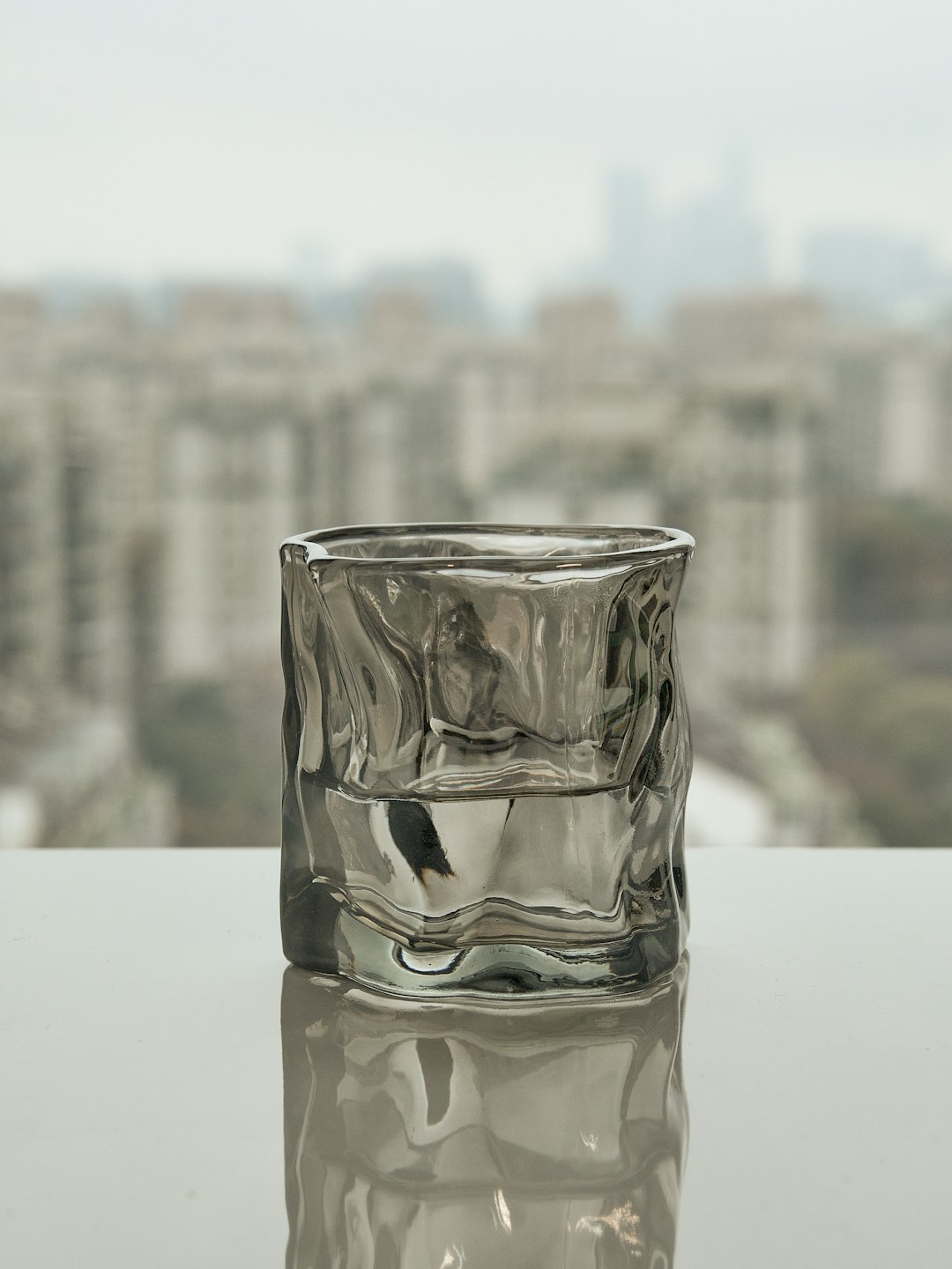 Elegant vodka glassware