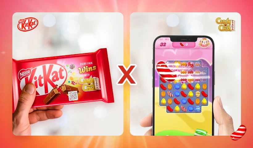 Gaming marketing - Candy Crush Saga and KitKat