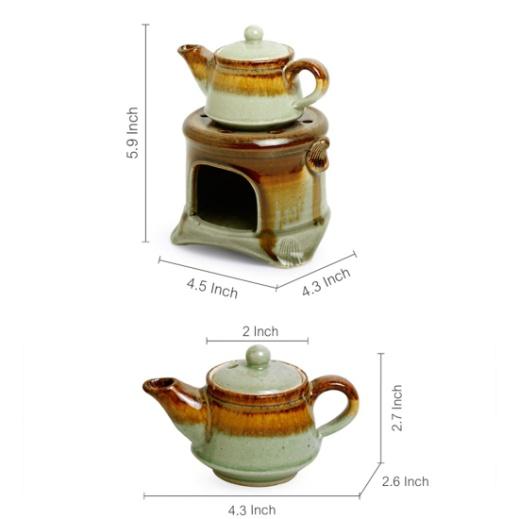 ExclusiveLane Studio Pottery Scented Oil Burner