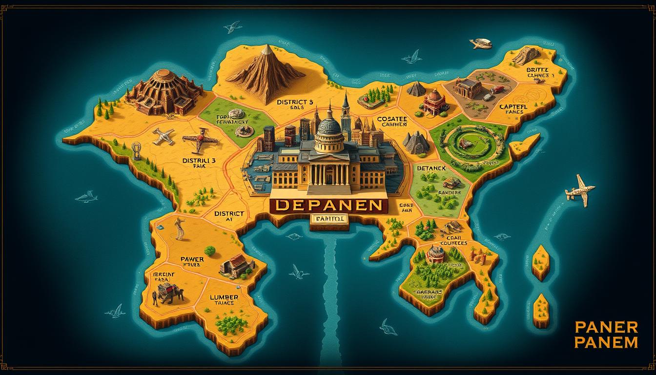 hunger games districts