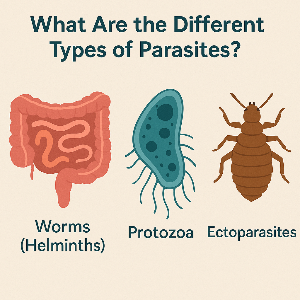 types of parasites