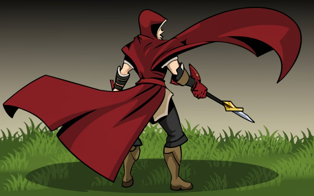 AQW Cape Blowing to the Side