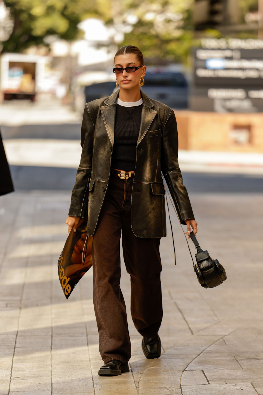 Hailey Bieber’s Cold-Weather Chic