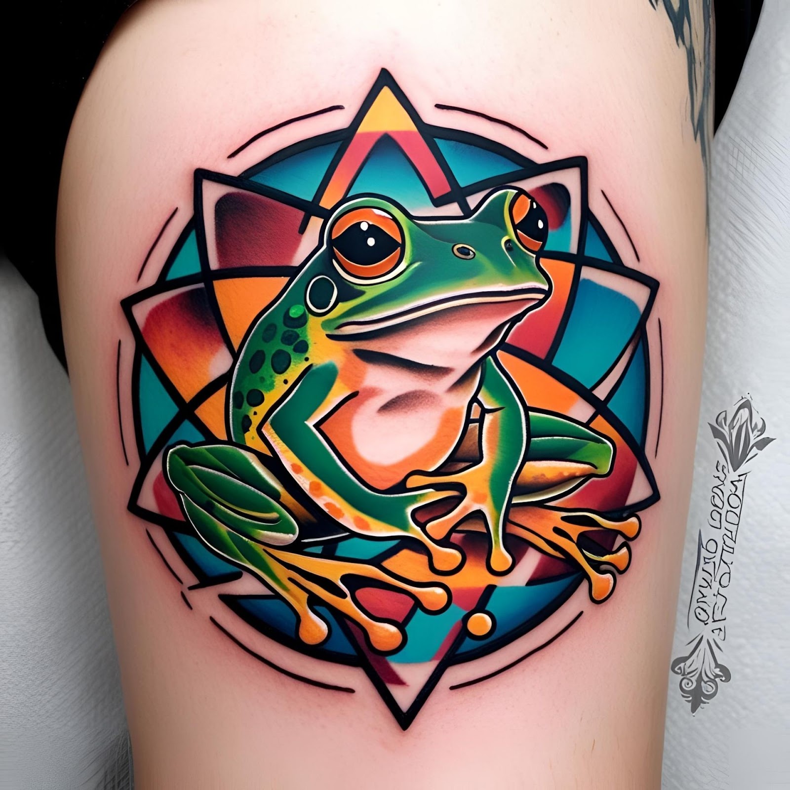 Celtic Frog Tattoo