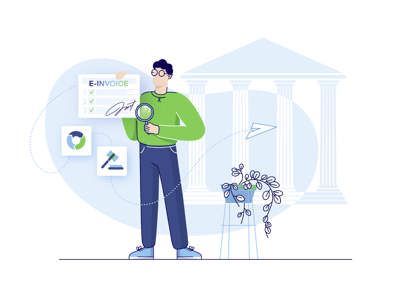 E-invoicing helps your business in many ways, from increasing efficiency to improving compliance.
