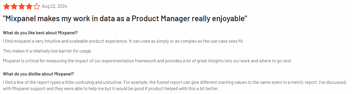 Mixpanel review