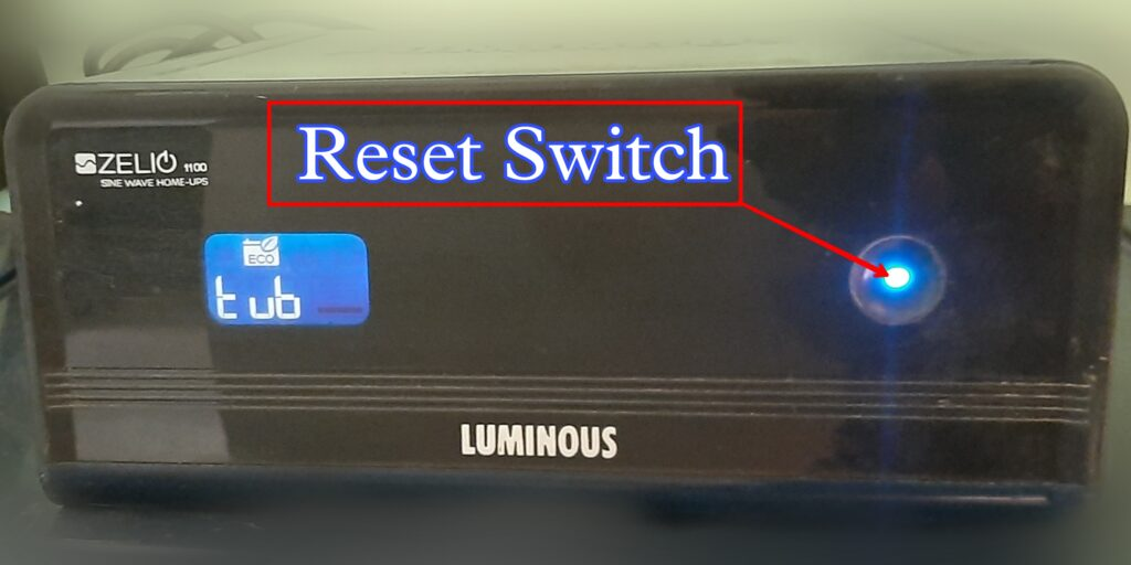 reset over loaded inverter