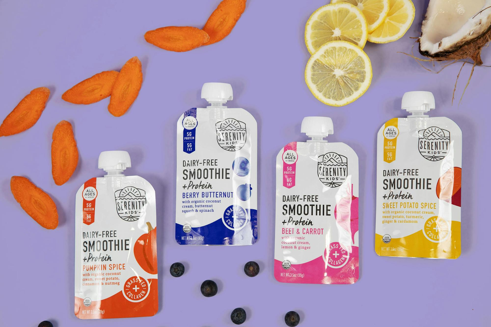 Dairy-free smoothies from Serenity Kids