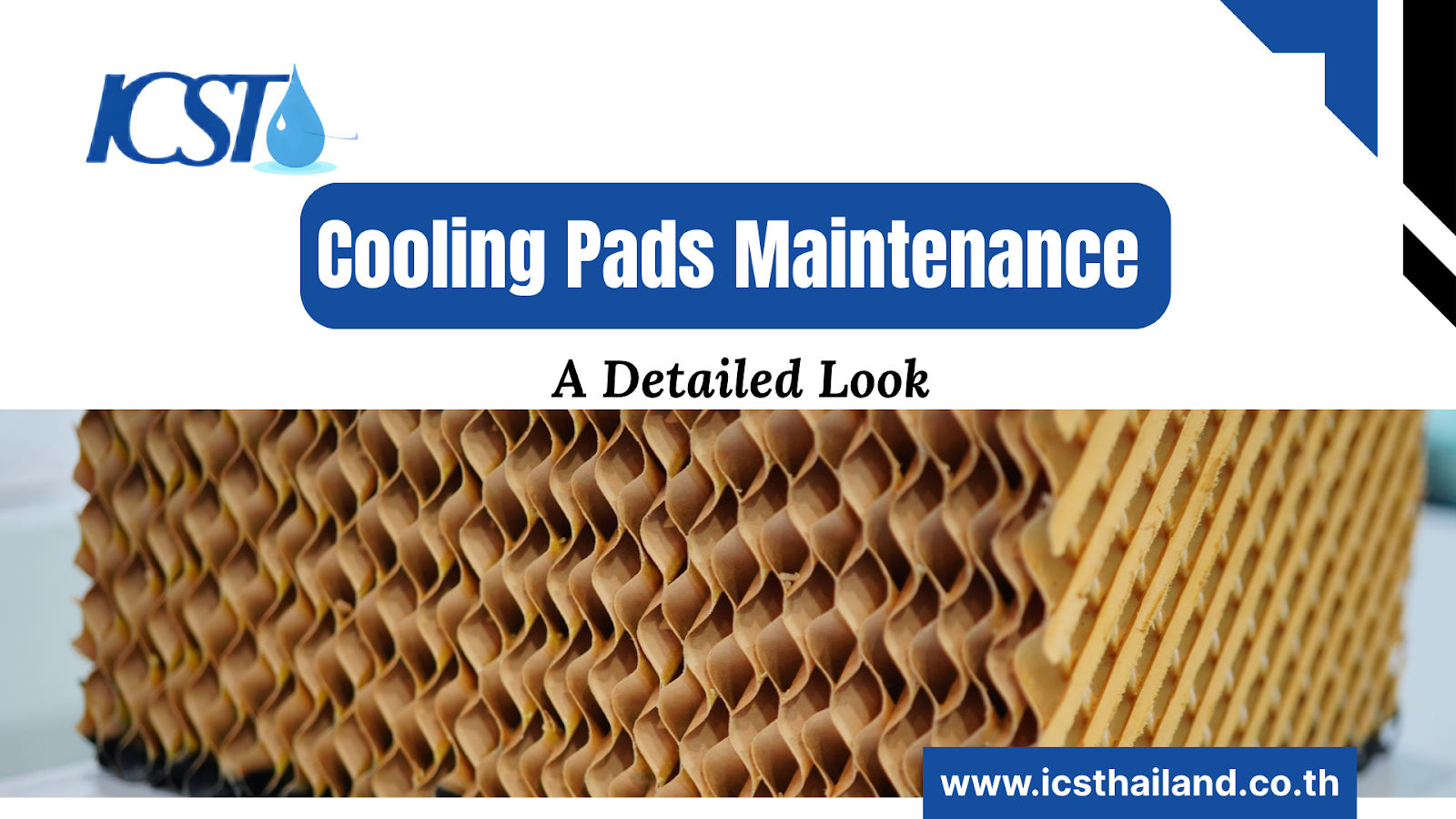 Cooling Pads Maintenance-cold air-proper airflow -  icsthailand.co.th