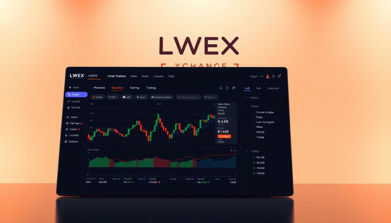 LWEX Exchange user interface