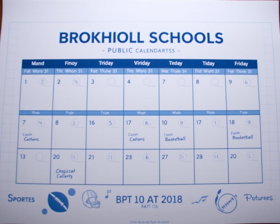 school calendar