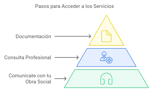 imagen ilustrativa de los pasos para acceder a los servicios