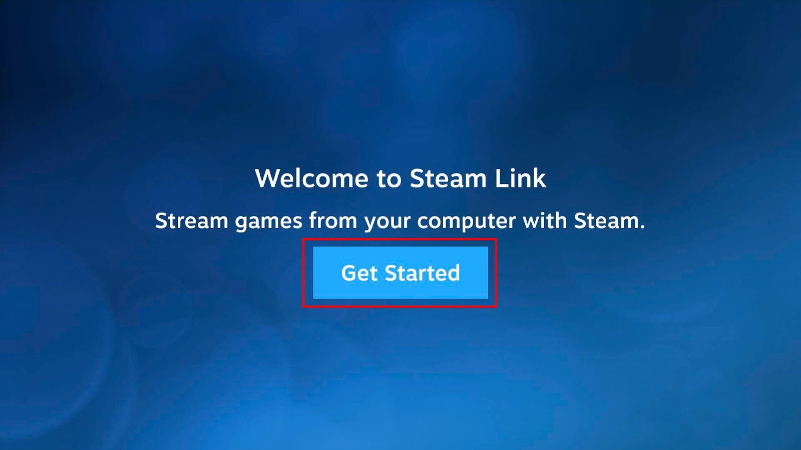 Set up Steam Link on Chromebook device 1