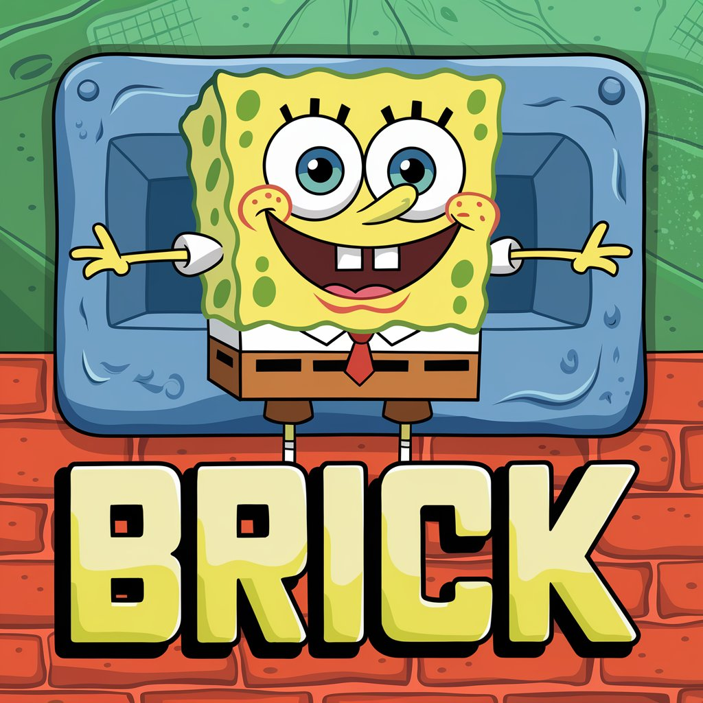 Spongebob Brick Sound Button
