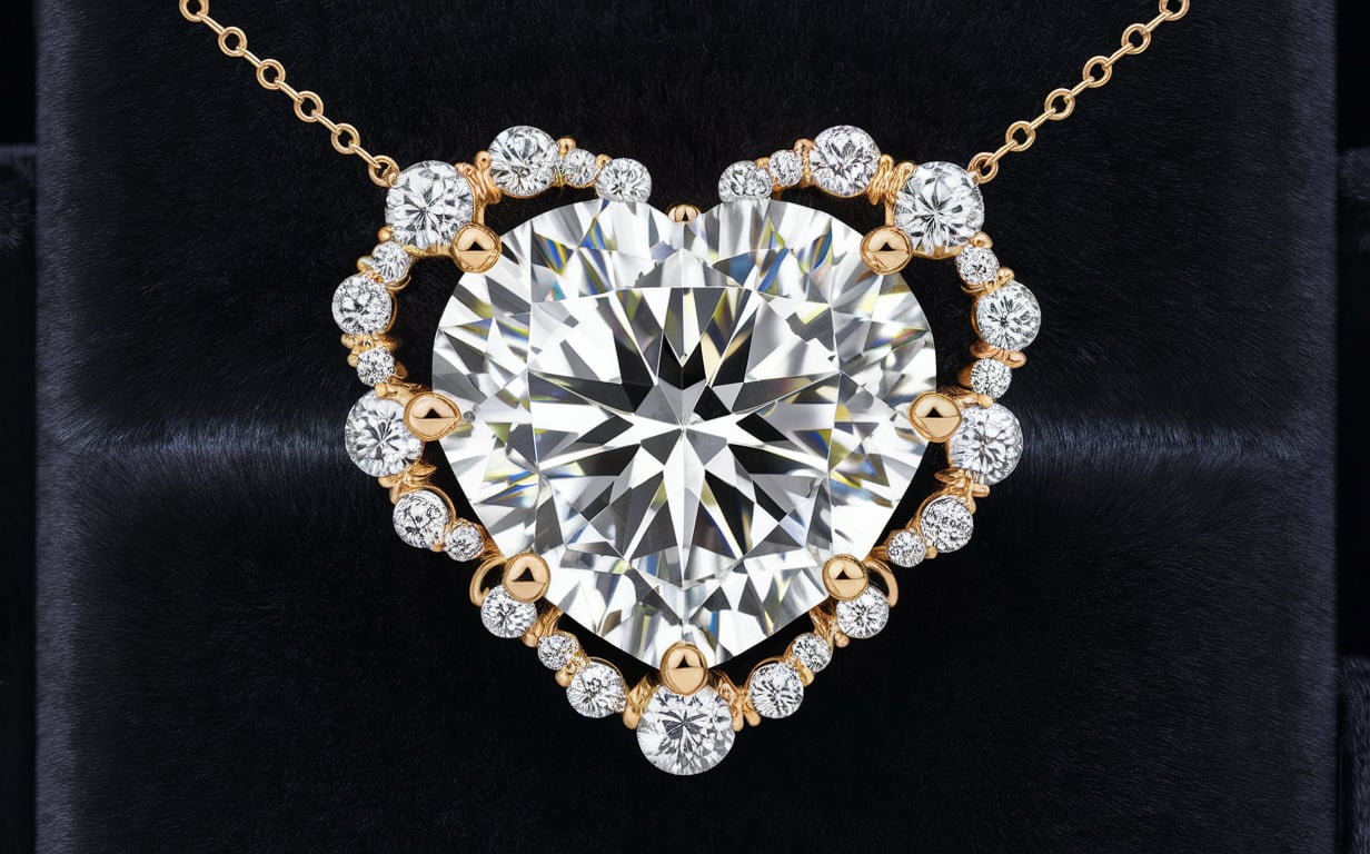 Diamond Heart Necklace