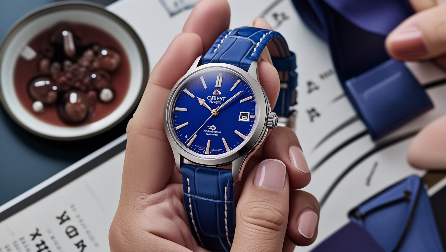 Orient Azure SKU: ra-ag0018l30a Orient watch
